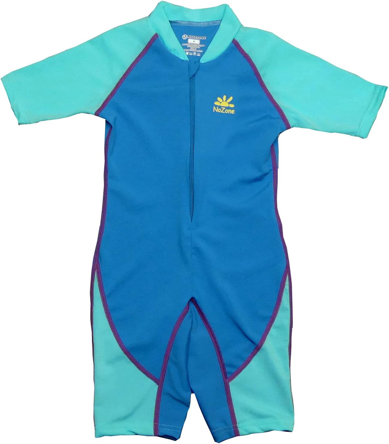 Nozone Bahia Kids Sun Protective One-Piece Swimsuit for Boys, Quick Drying, UPF 50+
