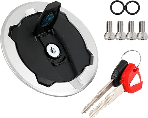 Miniatura 9 de Tapa del tanque de combustible con llaves para Kawasaki Z900 Z H2/SE ZX6R Ninja 400 650 1000 2017-2022