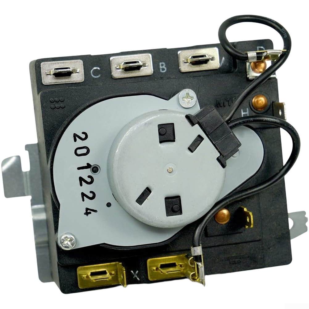 Compatible con la pieza de repuesto del temporizador de secadora de la marca de electrodomésticos para modelos We04x24550 We4m527 que garantiza un control preciso del ciclo y una fácil instalación en