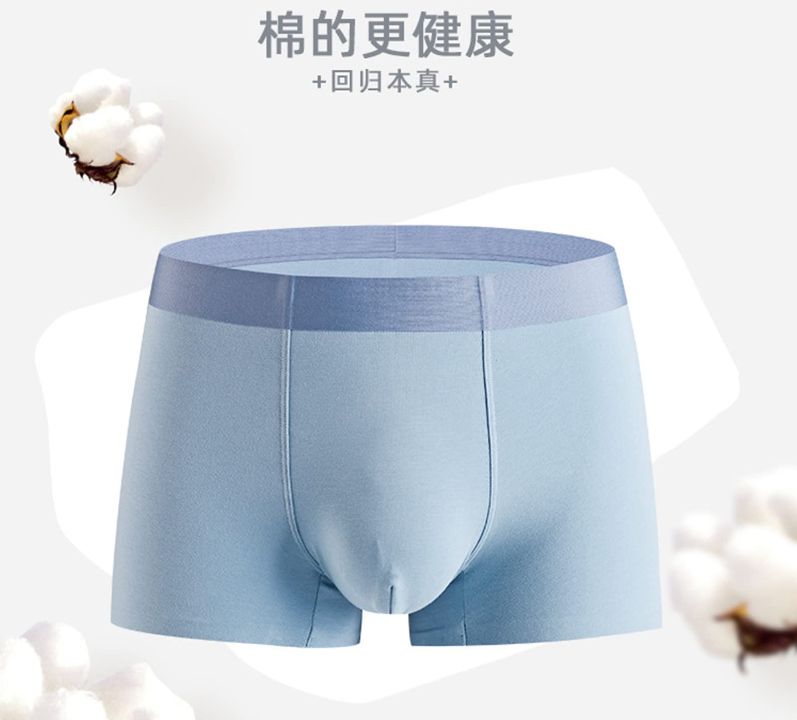 Mutande Uomo Uomo Boxer Modal Uomo Manoterapia Traspirante 4 Pezzi