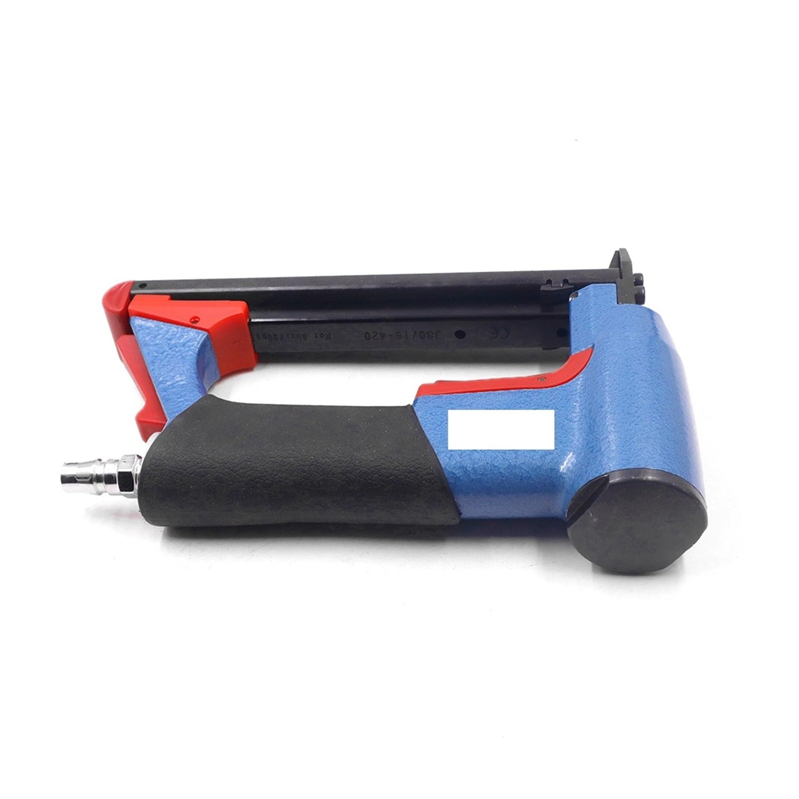 Sparachiodi, Pneumatic Air Stapler Nailer 1/4-1/2 Nail Gun Staple Staple Staple Machine 8016" Fine Crown Nails 6-16mm Long Nose Upholstery ofa(GP Male)