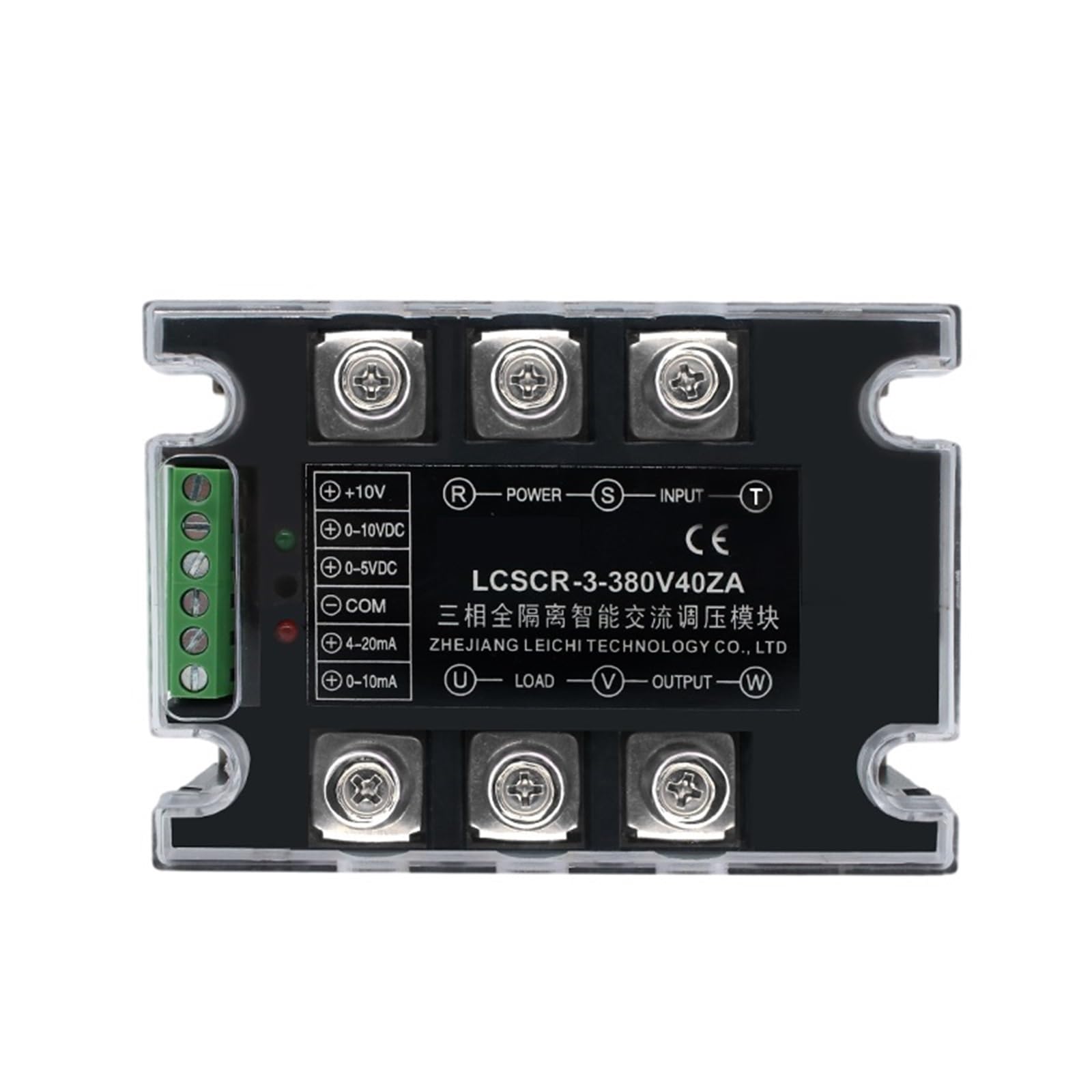 Module régulateur tension 380V triphasé SSR 60A AC intelligent