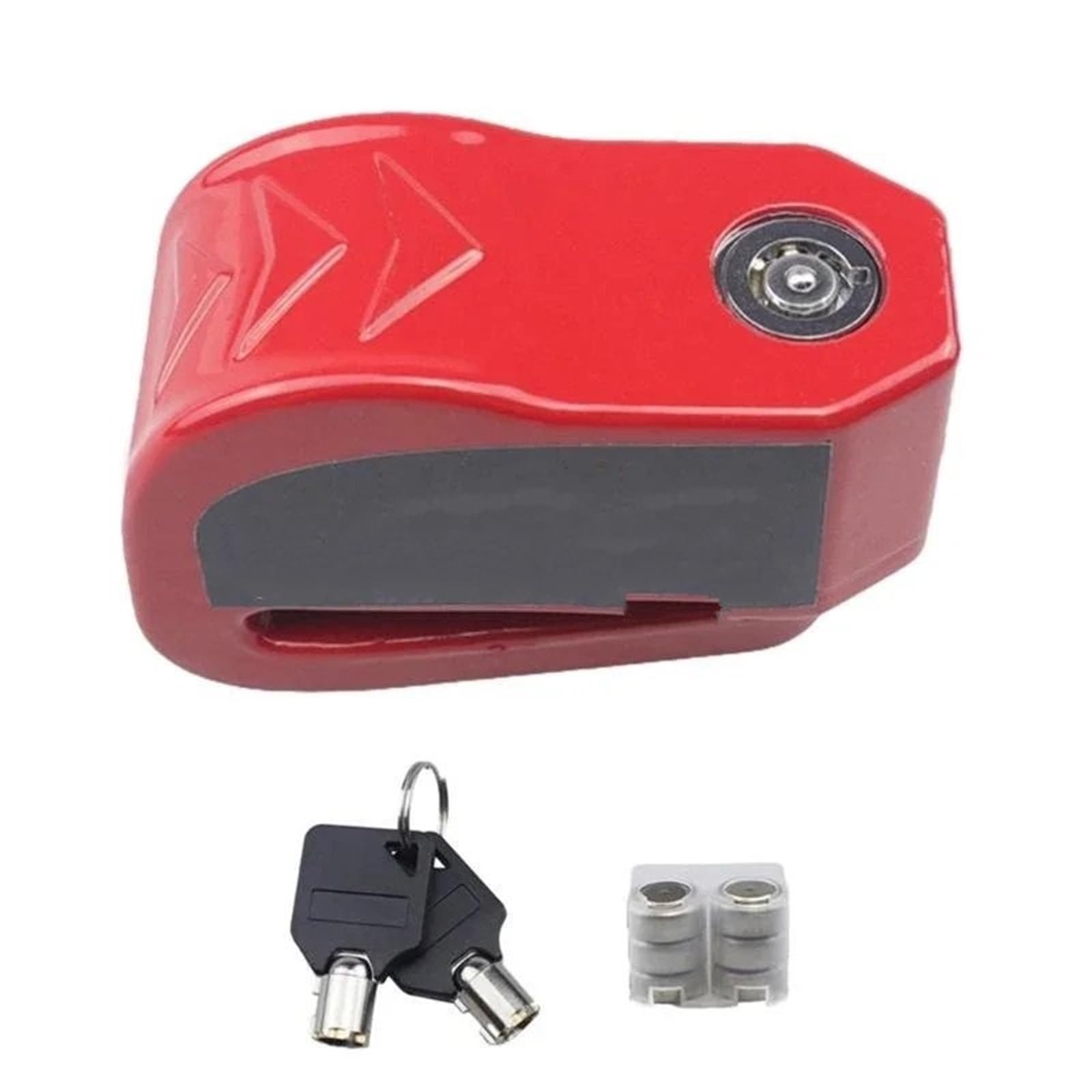 Handlebar Lock,Brake Throttle Lock Security Alarm Disc Brake Motorcycle Lock Vehicle Pad Anti-Theft