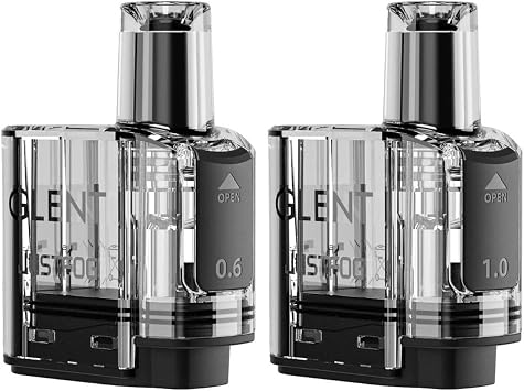 Justfog Glent Pod 3.5 ml Replacement Pod Pack of 2 Resistance 1.0 Ohm