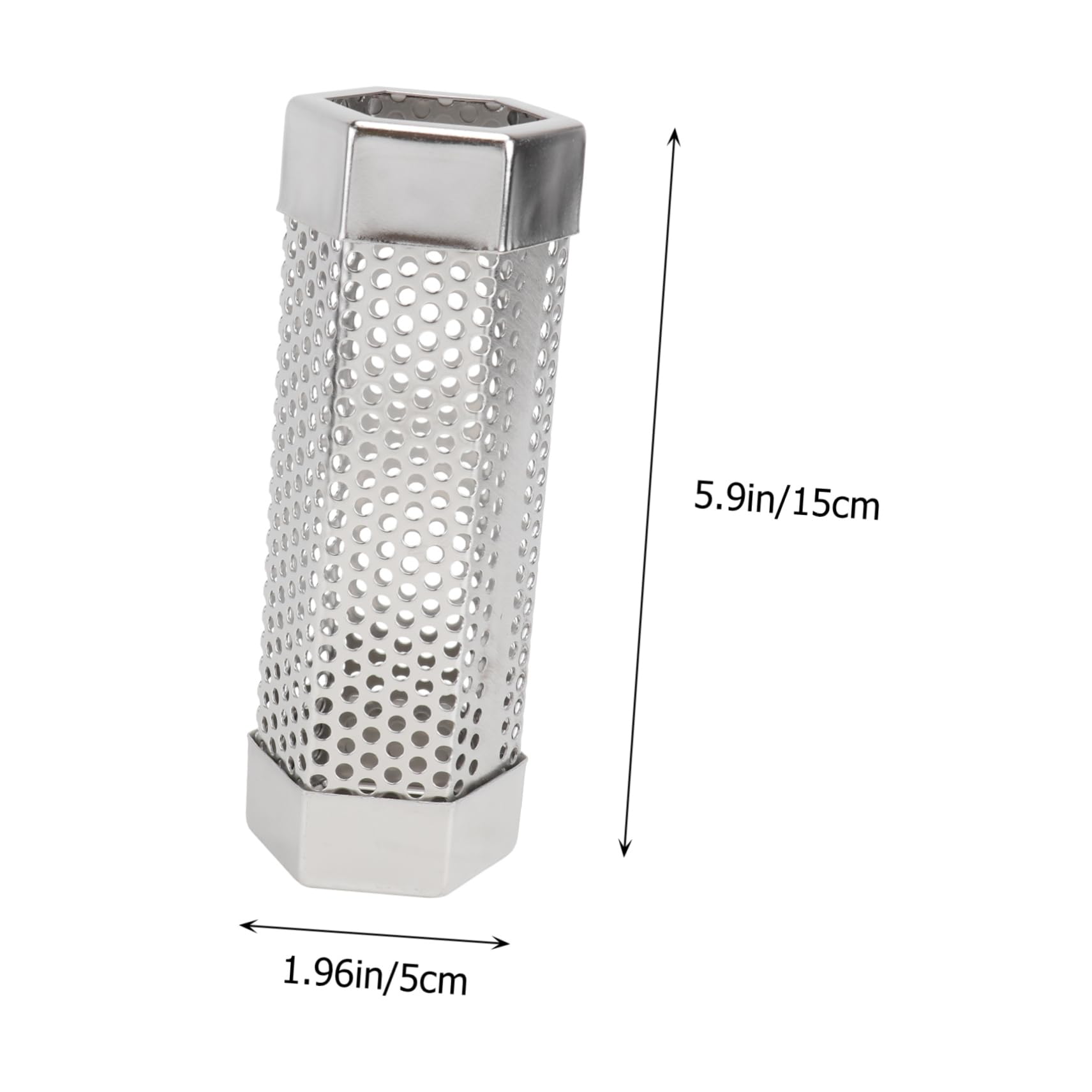VINTORKY Pcs Bbq Smoker Mesh Tube Grill Smoker Stainless Steel Tube for Easy Smoking