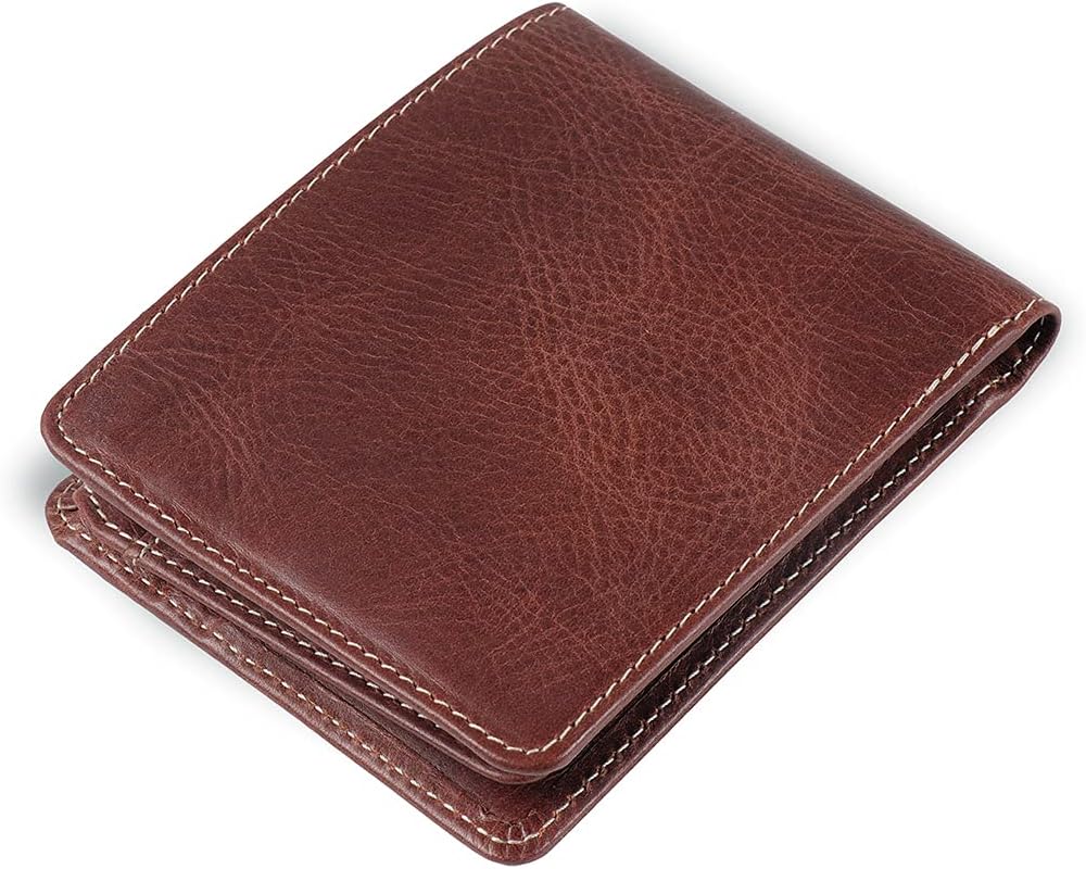 Otto Angelino Genuine Leather Vintage Wallet (Brown) - Image 3