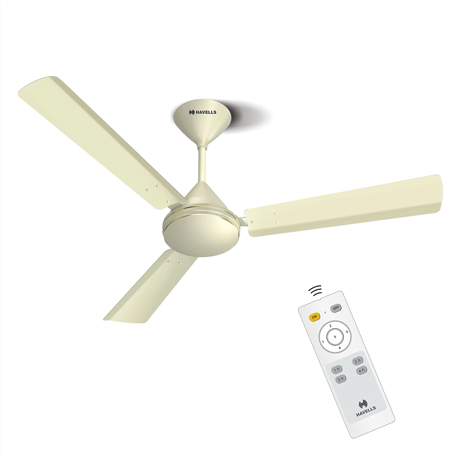 Havells 1200mm Efficiencia Prime BLDC Motor Ceiling Fan | 5 Star with Remote, 100% Copper