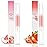 Meschett 2PCS Cuticle Oil Pens for Nail Care,Cuticle Revitalizer Oil Pen with Soft Brush,Cuticle Oil to Prevent Nail Cracking and Dry (Peach & Strawberry Flavor)