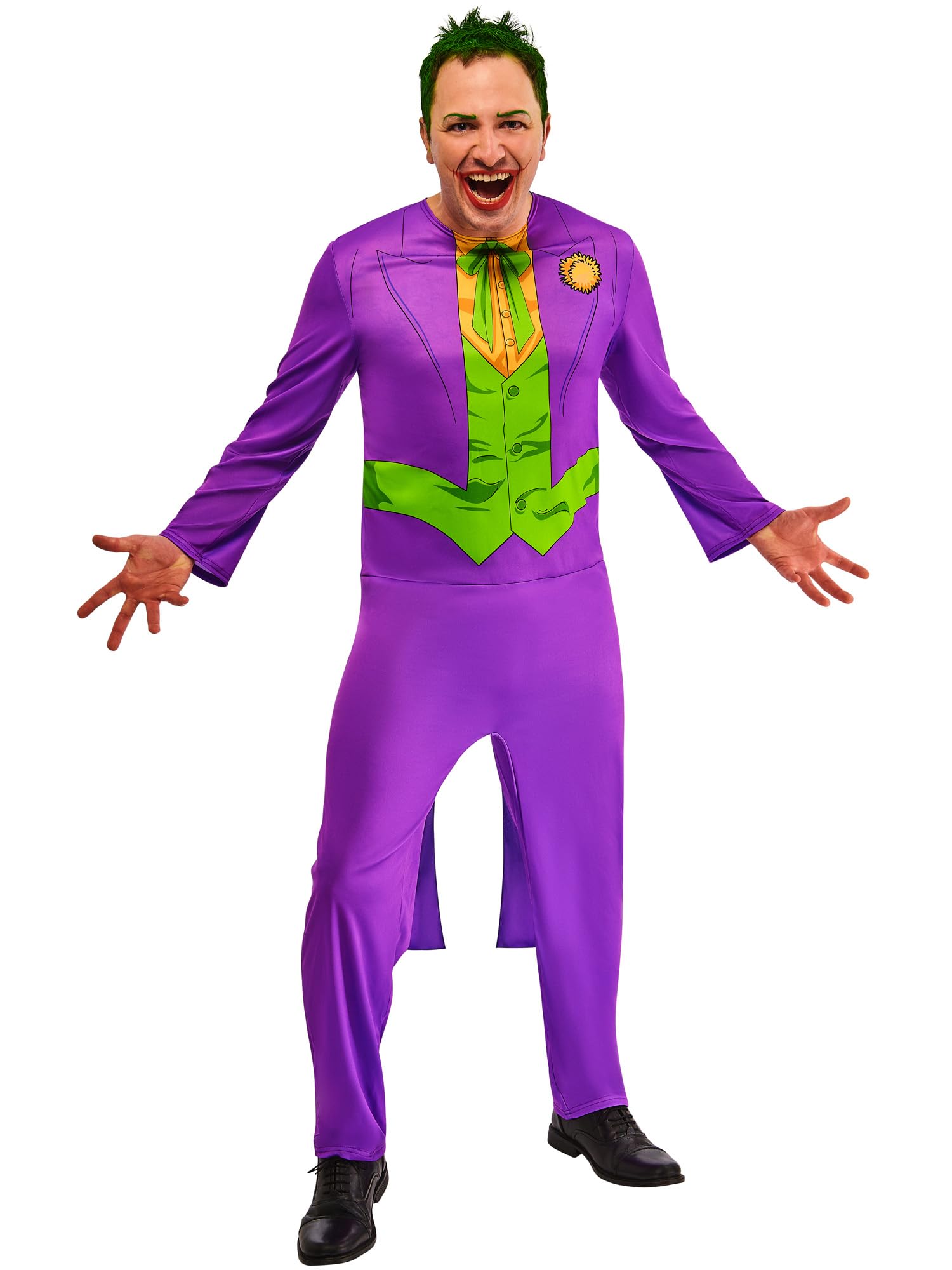 Rubies Official WB Joker Costume, Adults Fancy Dress, Size Medium Halloween