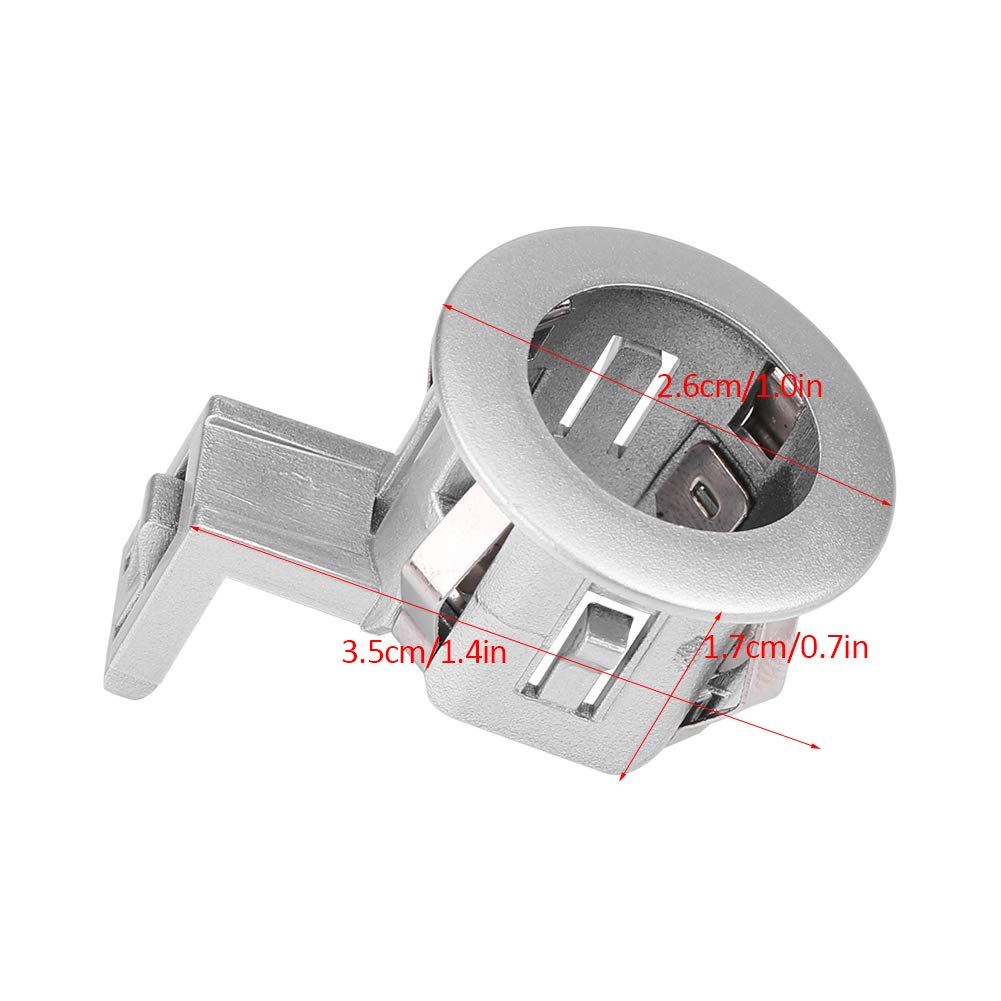 Amazon.com: Zohisin Silver Car Parking Sensor Retainer 89341