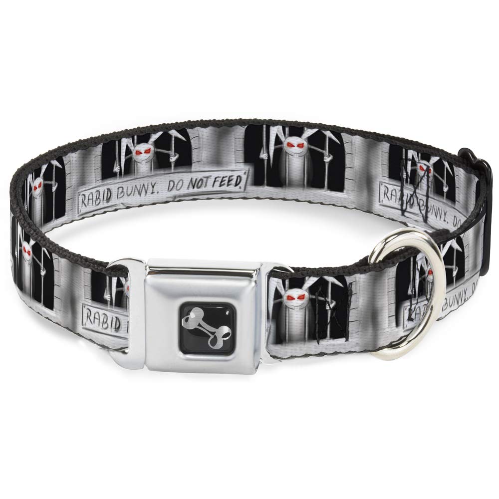 Collier de chien Buckle Down réglable 15–66 cm large pour éviter les fuites