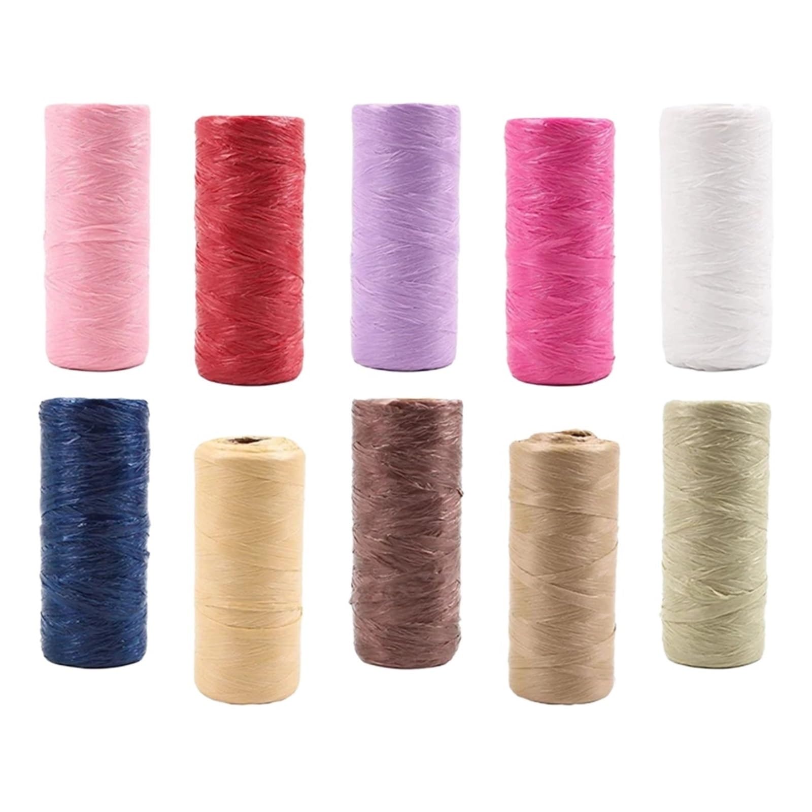 Nylonschnur, 5 Stück, 5 mm, Nylonfaden, Baumwollschnur für Geschenkverpackungen, DIY, Basteln, Stricken, Häkelgarn für Armbänder, Makramee (03 Rosa)