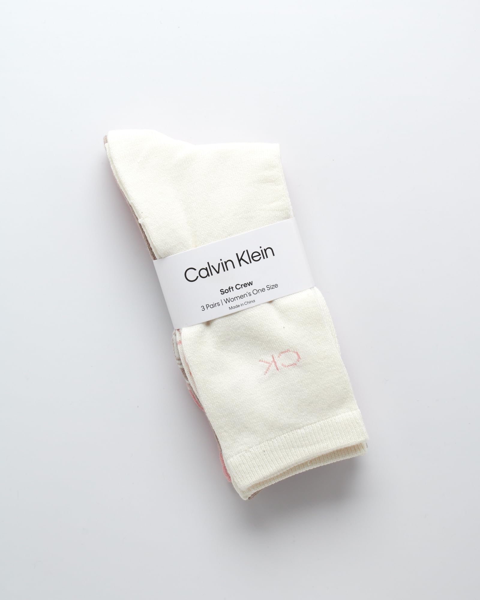 Calvin Klein Womens Crew Socks - 3 Pack/4 Pack Super Soft Ribbed Athletic Mid Calf Crew Socks for Women (Sizes: 4-10), Size 4-10, Tan (3 Pk)