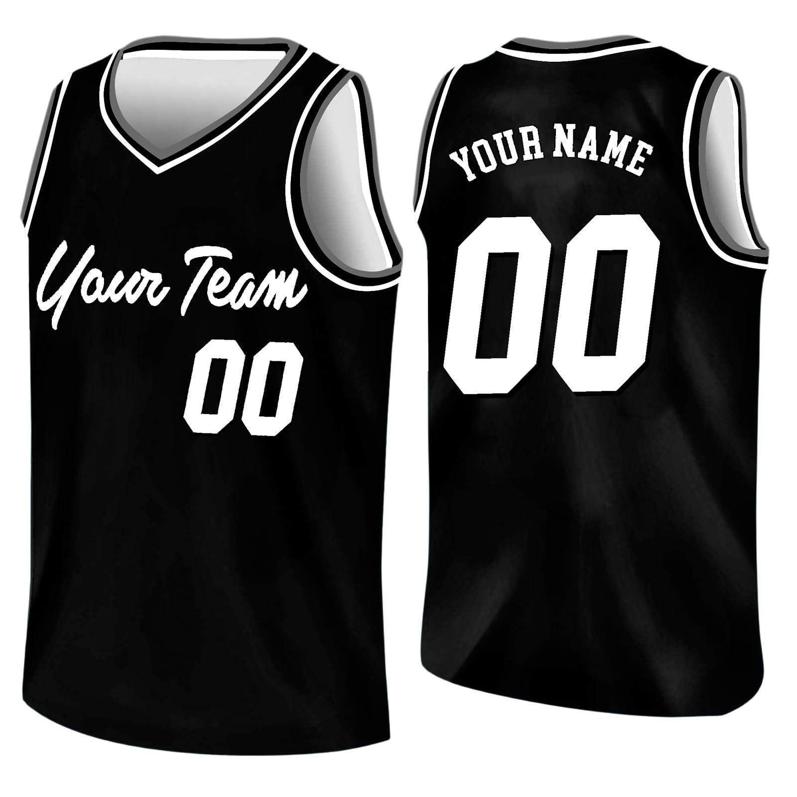 Personalisierte Basketball Trikot Shirt Herren Damen Kinder Basketball Jersey mit Name Nummer Teamname Jungen Männer Personalisierte Basketball Shirt