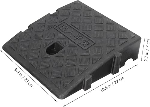 Miniatura 2 de GANAZONO Rampa para silla de ruedas para exteriores, rampa auxiliar para silla de ruedas, almohadilla auxiliar de pendiente, rampa de umbral, rampa