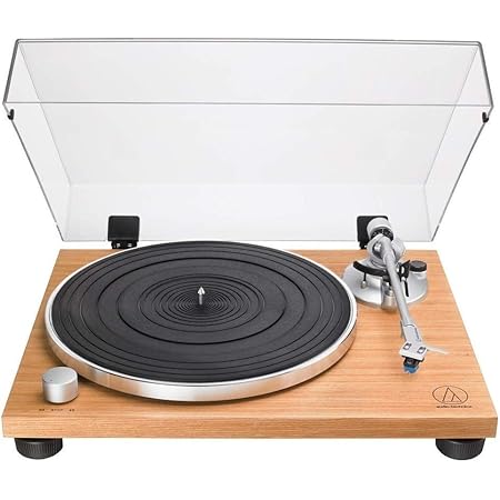 Audio-Technica AT-LPW30TK Manual Belt Drive Wood Base Turntable