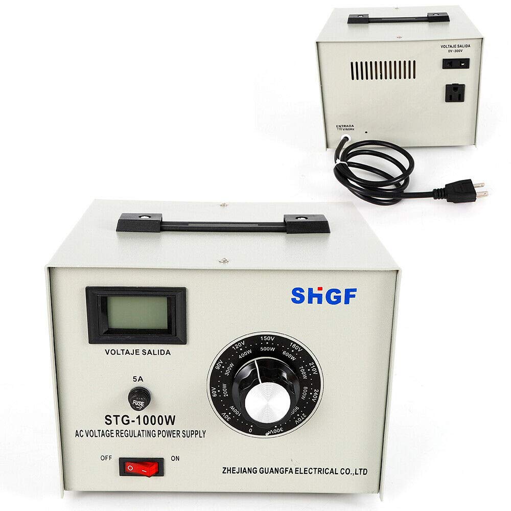 Step Up Transformer 1000W Variac Auto Transformer (STG-1000W) - 110V ...
