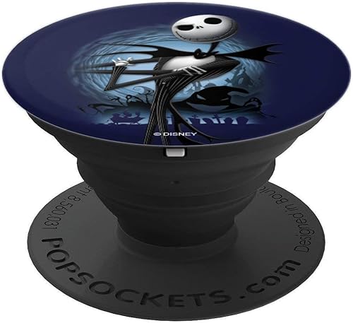 Miniatura 4 de La pesadilla antes de Navidad - Halloween Jack Skellington PopSockets estándar PopGrip