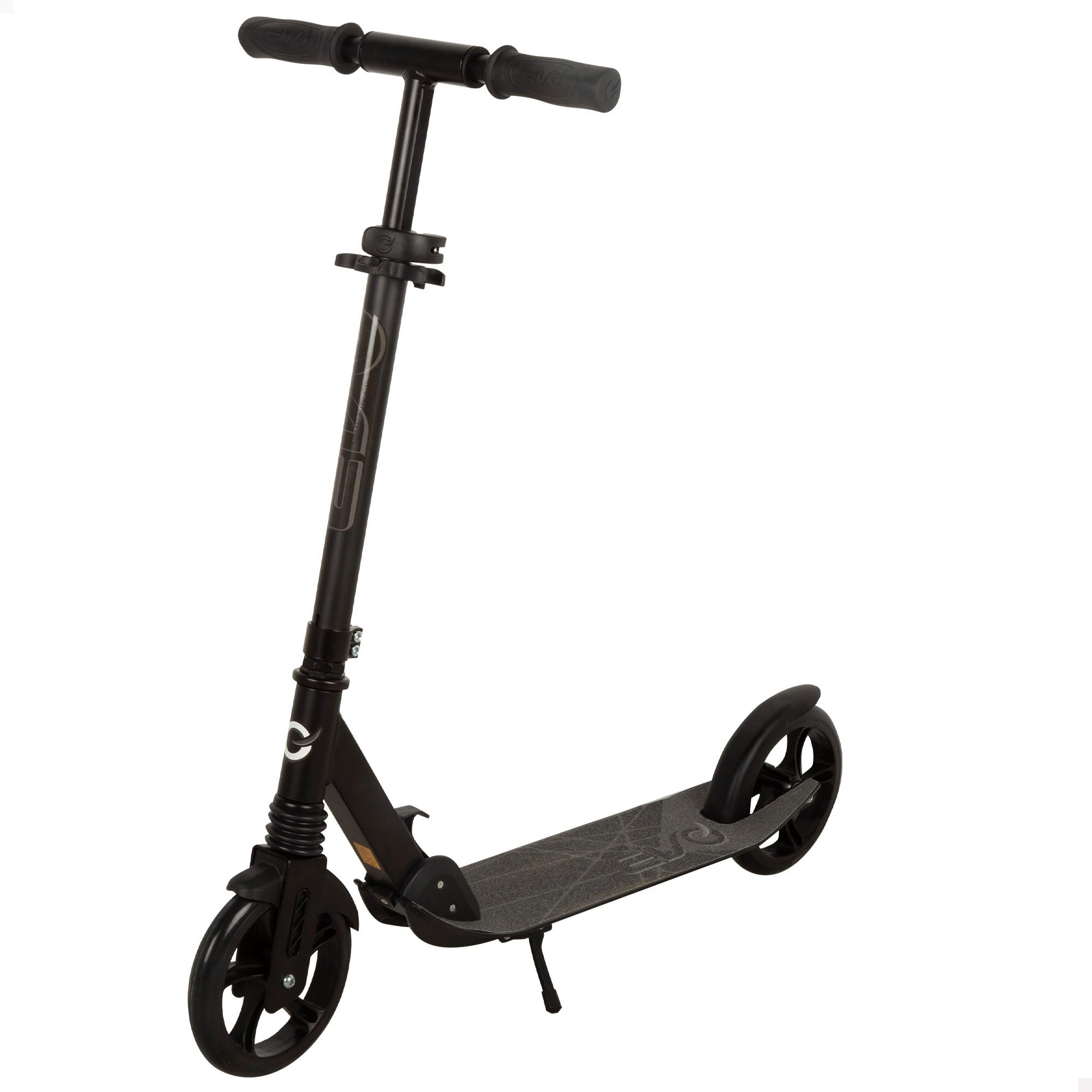 ColorBaby Evo 54348 Trottinette pour Enfant à 2 Roues, Pliable, Frein arrière, Support latéral, Base antidérapante, 86 x 39 x 96 cm, Max. 100 kg, Jouets pour Enfants 8 Ans