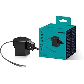Siemens TZ50001 Milk Container Adapter for External Milk Containers Specially Designed for Siemens EQ.500 Fully Automatic Coffee Machines Original Accessories Dishwasher Safe Black