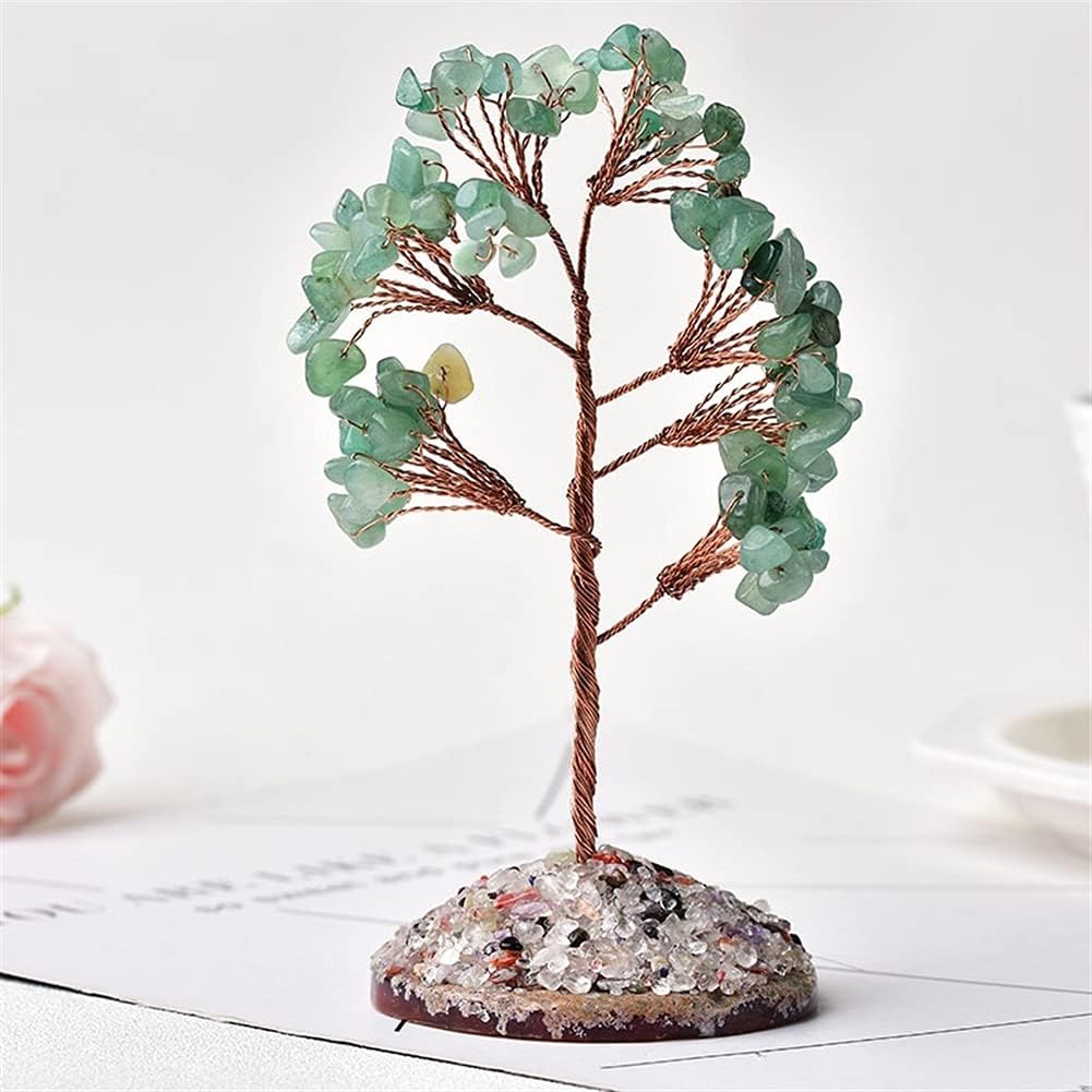 Health & Household Natural Amethyst Tree of Life Rock Mineral Specimen Agate Reiki Healing Home Decoration Ornaments Lucky Tree DIY Gifts Souvenir (Color : Lapis Lazuli, Size : 1pc)