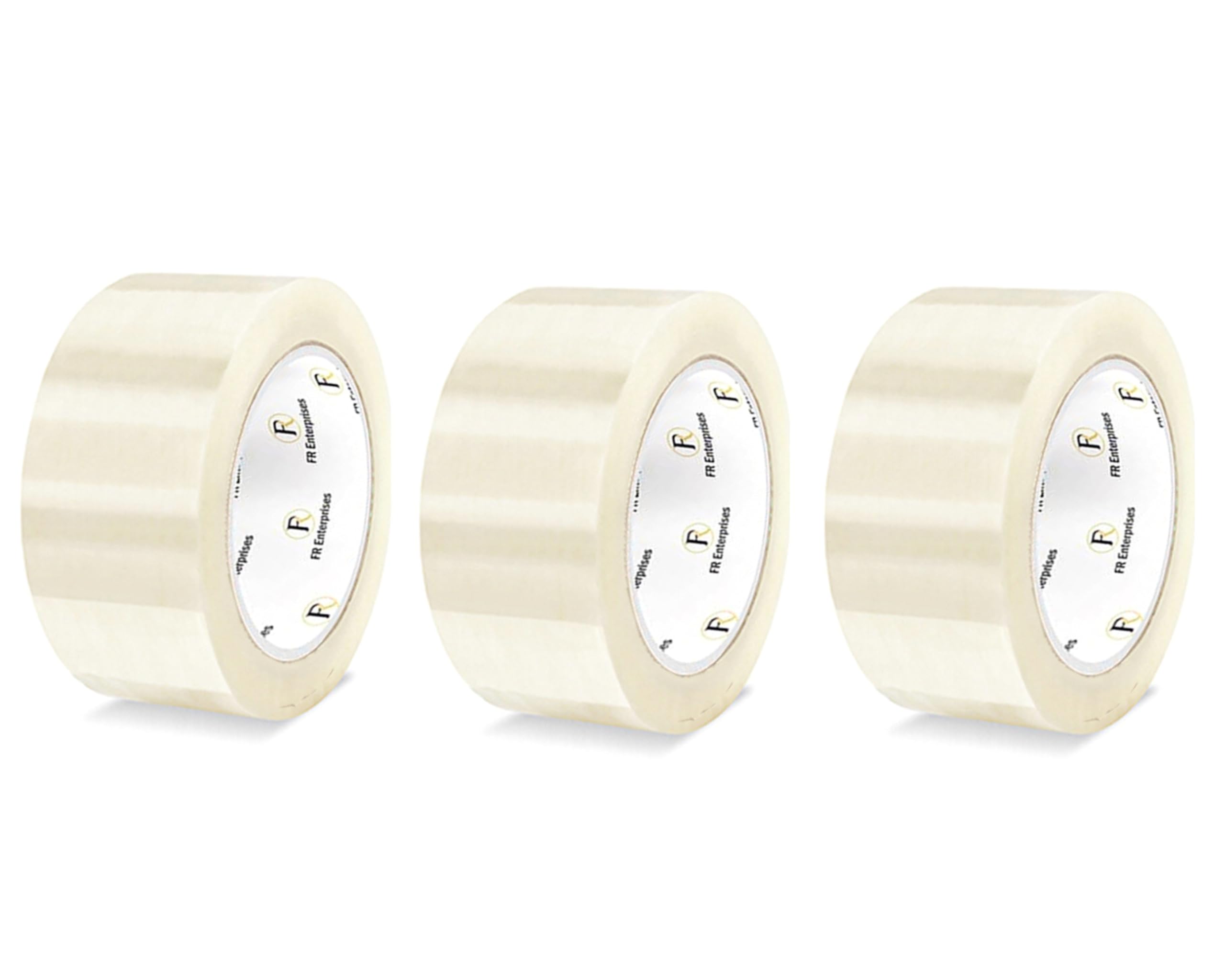 Heavy Duty Clear Packing Tape - 3 Rolls of 48mm x 66m Strong Packaging Tape - Sticky Parcel Tapes for Boxes, Postage, Moving House - FSC Certified Shipping Tape for Wrapping Cardboard Box and More