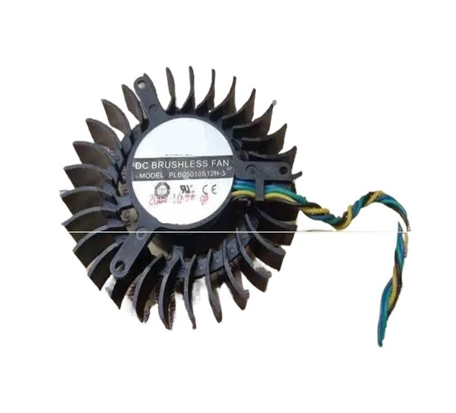 PEQYUACTE PLB05010S12H-3 DC 12V 0.27A 4-Wire 55x55x13mm Cooling Fan