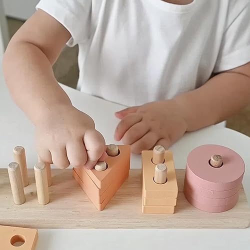 Miniatura 9 de Juguetes para bebés de 6 a 18 meses, juego de juguetes Montessori 8 en 1, juguetes educativos de aprendizaje para niños pequeños de 1 a 3 años de