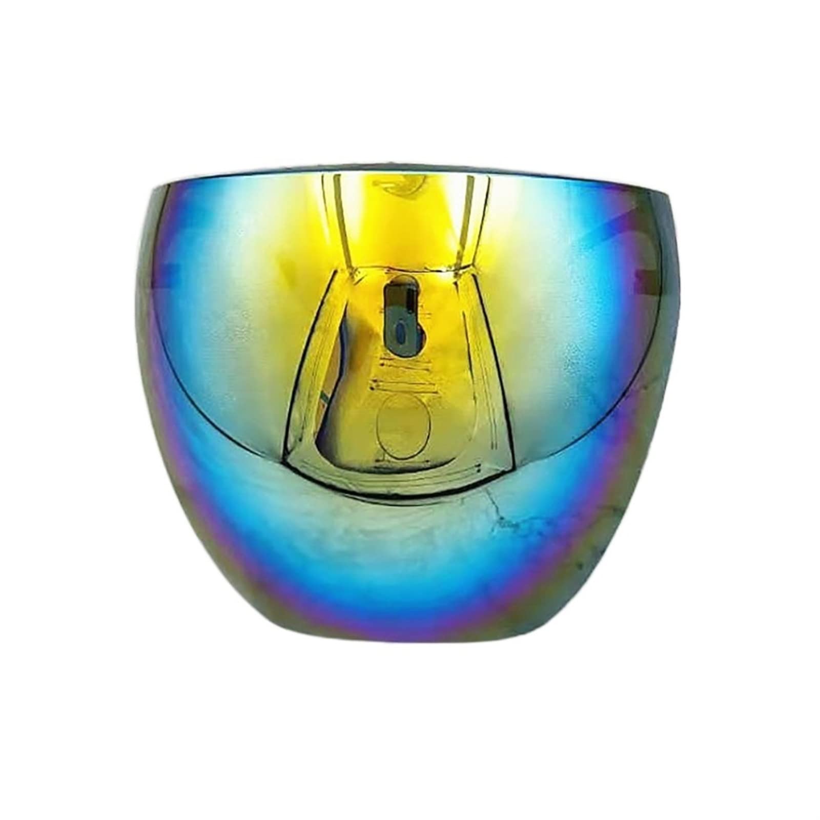 YOIQI Ski Goggles， Full-Face Multicolor Goggles Ski Goggles with Removable Nose Bridge Polarized Large Mirror Sunglasses Big Face Mask (Color : Hortel�)