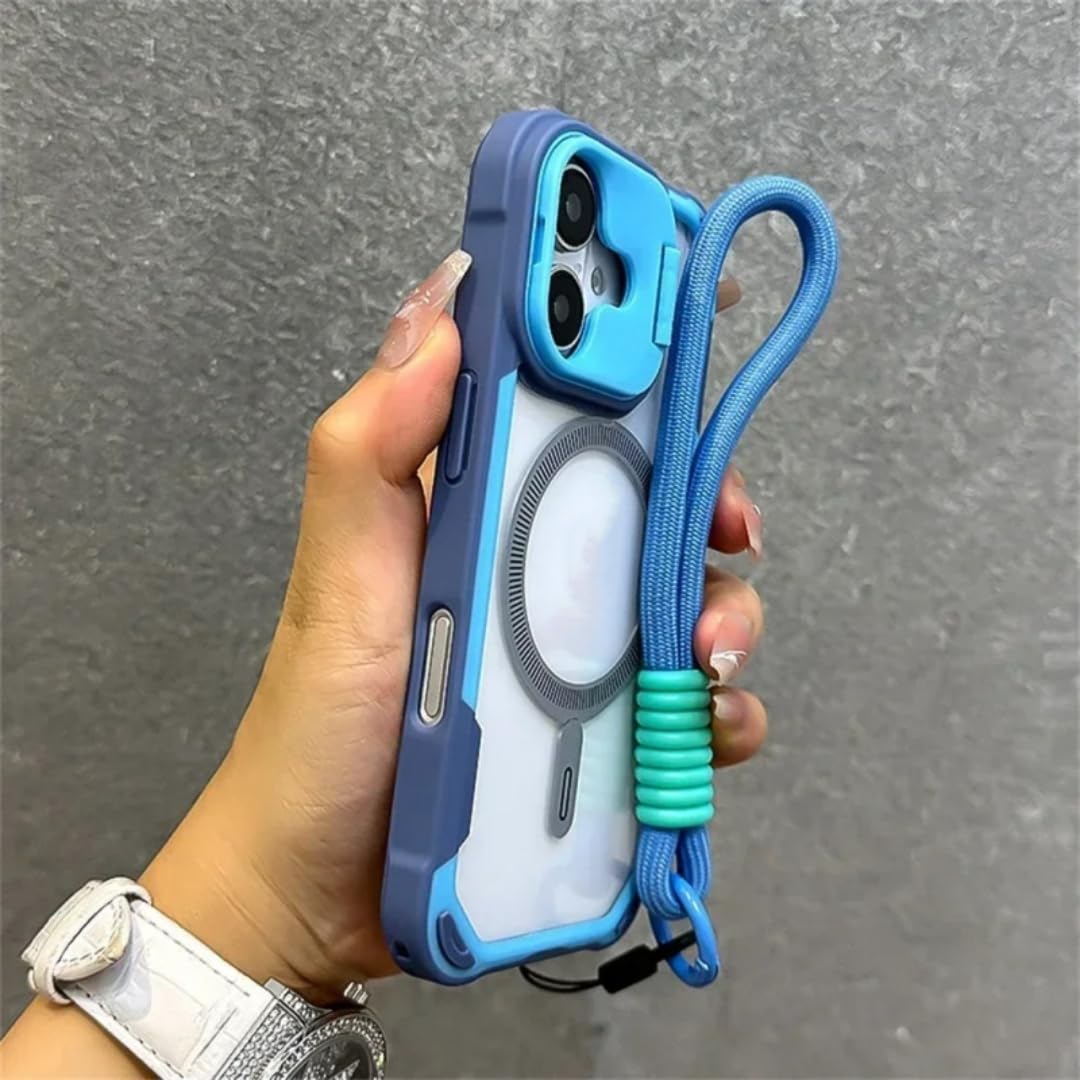 Coque iPhone 14 Pro抗震防摔 support vidéo et cordon anti-perte - 7