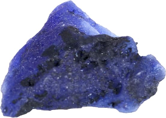 REAL-GEMS EGL Certified Natural Blue Sapphire 21 Ct Raw Rough Loose Gemstone