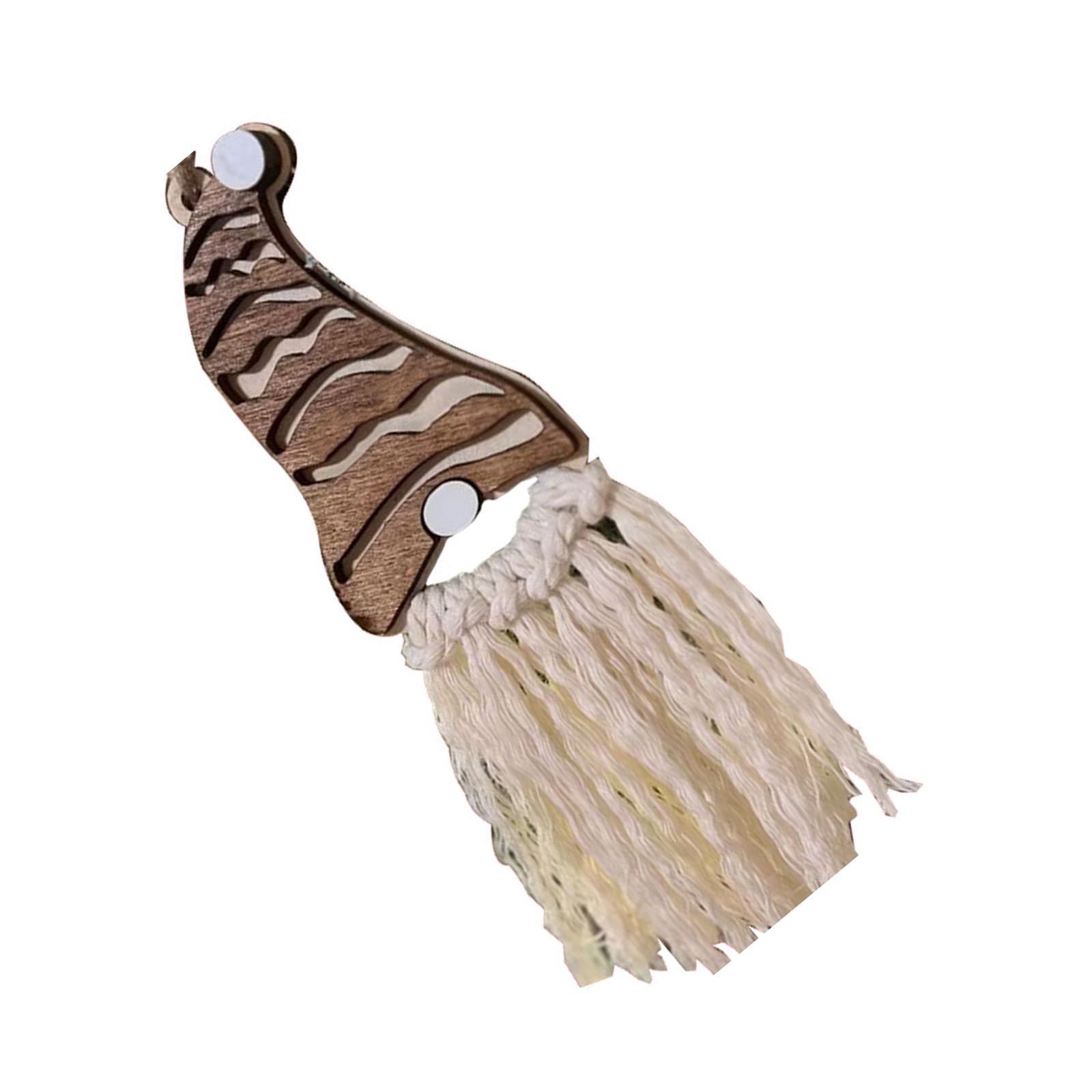 carotoe Christmas Suspended Charm with Running Fringes Oaken Holiday Deck for Inside Use Artisanal Holiday Charm Decoration