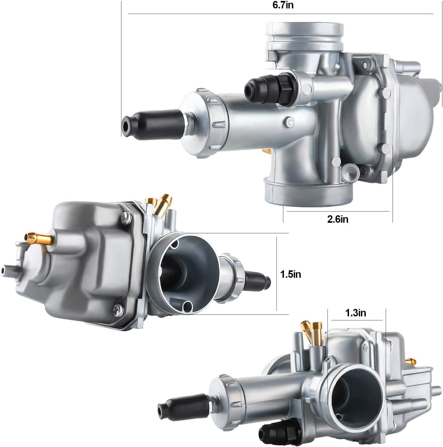 Buy Carburetor For Kawasaki Bayou 220 Klf220 Klf 220 1988 1998 Bayou Klf 250 2003 2011 Kawasaki Carburetor Online In Indonesia B08tgfzqg4