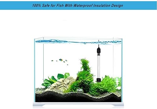 Miniatura 8 de boxtech Calentador de acuario, termostato sumergible a prueba de explosiones de 50 W100 W300 W con perilla de ajuste y 2 ventosas para agua salada