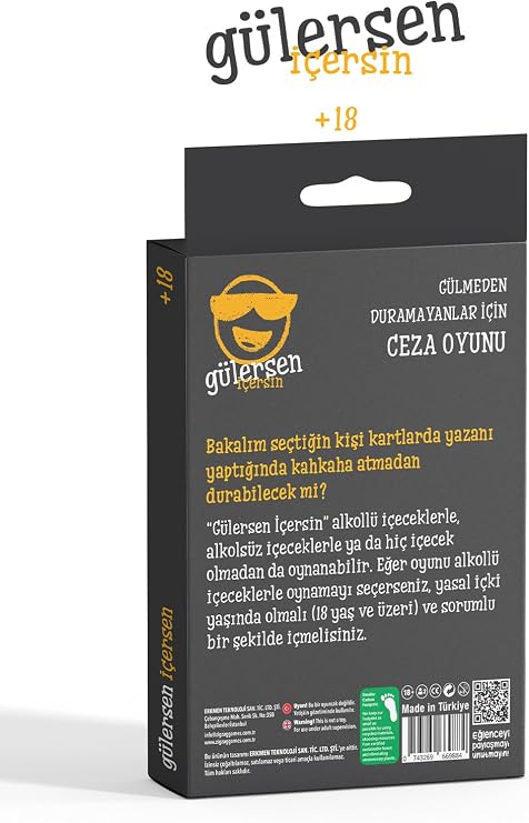 Gülersen İçersin, +18 Ceza Oyunu, Kahkaha Garantili Parti Kartları