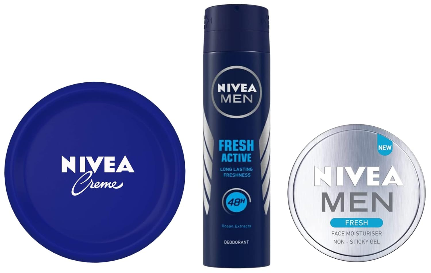NIVEA Crème, All Season MultiPurpose Cream, 200ml & NIVEA MEN