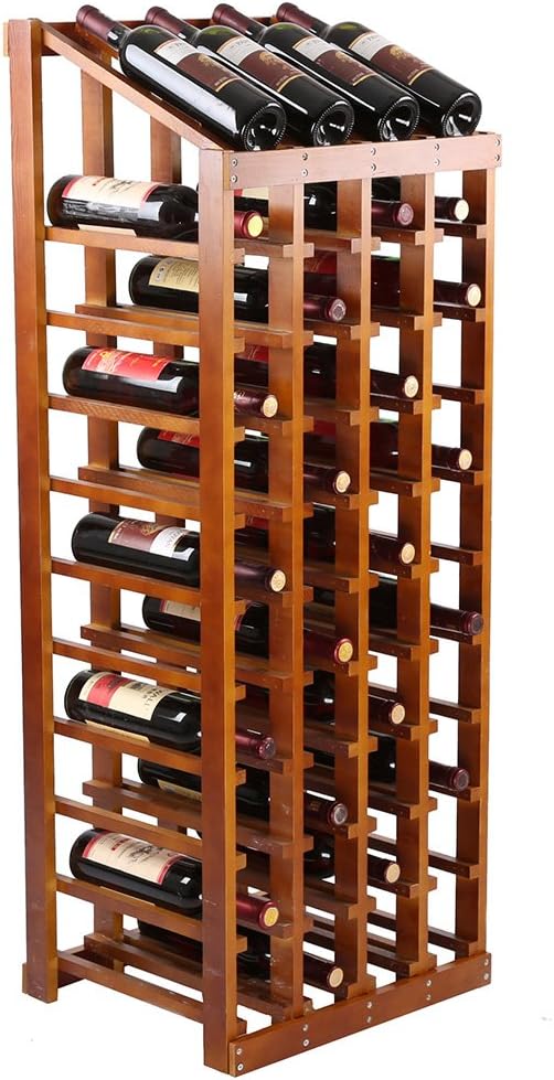 Amazon.com: Bottle Display Wine Rack Free Standing Bottles Display ...