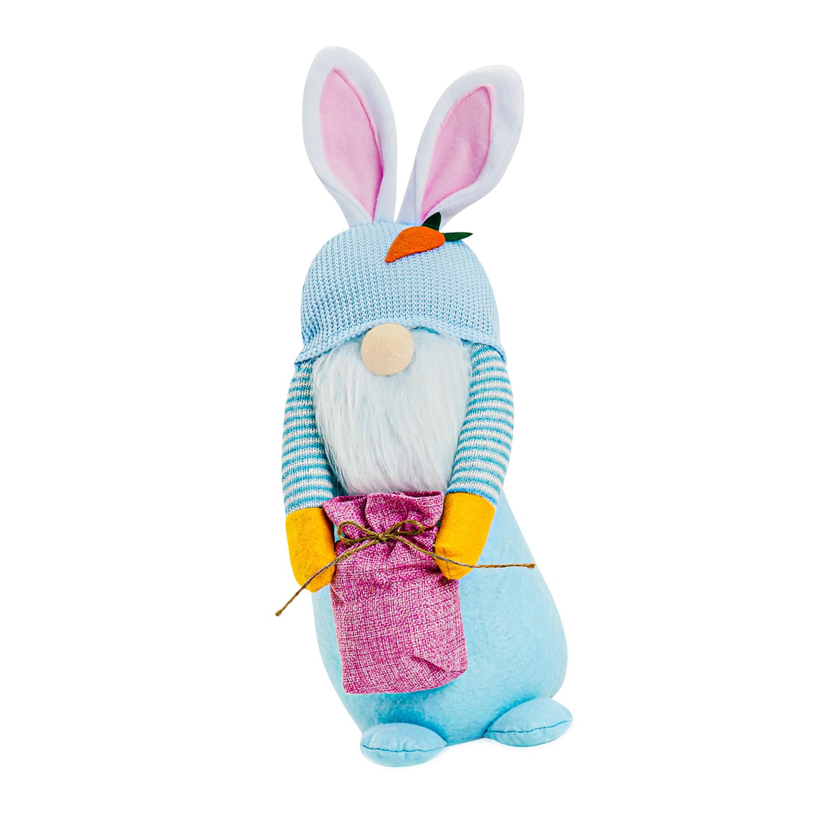 Snorvixre Stuffed Hare Toy Easter Hare Dwarf Doll Decoration for Childrens Room Decoration Holiday Tabletop Centerpieces Versatile Placement