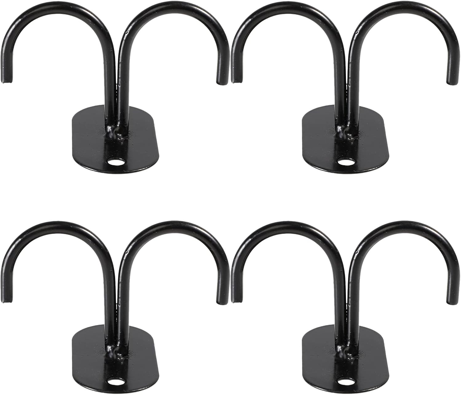 DOITOOL 4PCS Under Mug Hooks, Rustic Mug Organizer