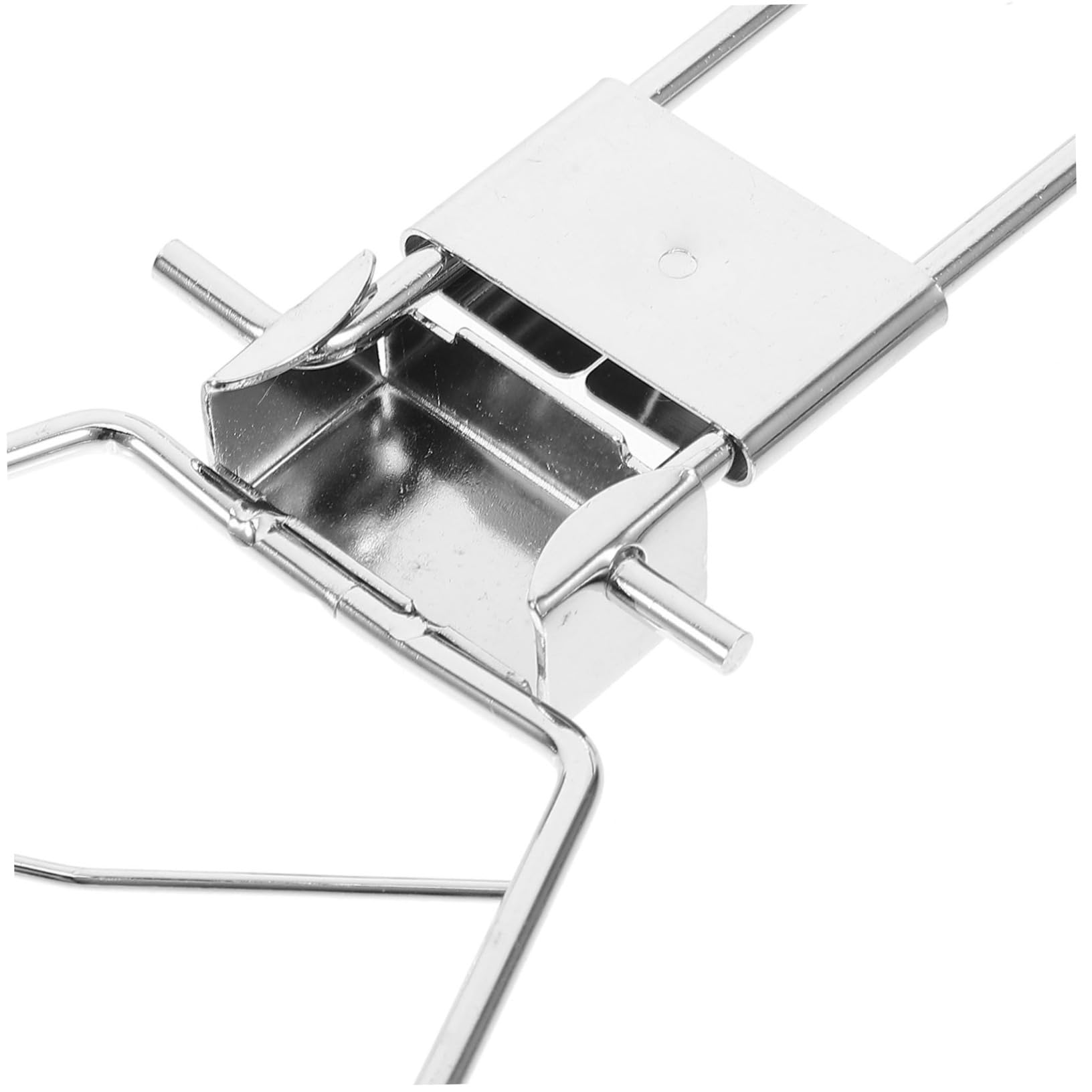 PRETYZOOM 4piezas Cesta Para Pescado Mango De Rejilla Inoxidable Para Barbacoa Herramienta Multiusos Para Grill De Pescado y Verduras Para Camping y Picnics