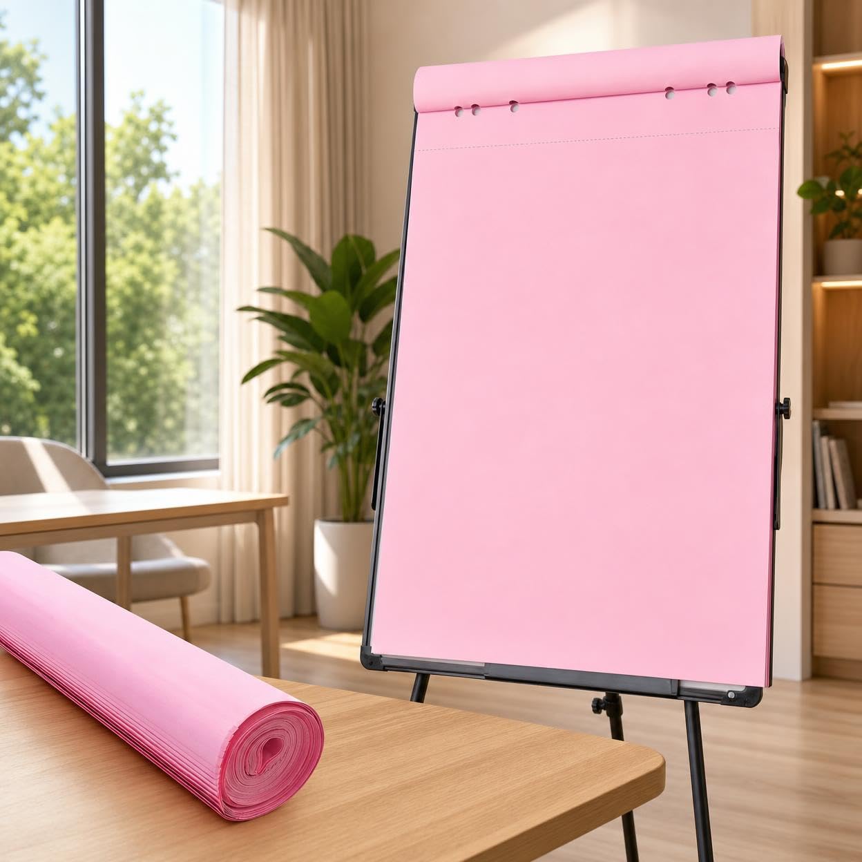Jiuvaso Carta Lavagna o Blocco Poster Bacheca con Montaggio Semplice per Appenderli Rapidamente E Visualizzare Appunti Adatti a Riunioni Aule Uffici Domestici Progetti Creativi