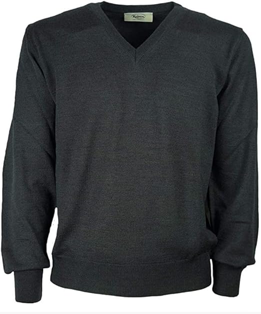 Maglia Con Scollo A V In Lana Merino Extrafine Italiana - Bottega Del Sarto - Foto 8