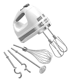 【新品】 KitchenAid　9KHM928WH WHITE　ハンドミキサー ホワイト 9段階変速ハンドミキサー 9KHM928WH | KitchenAid
