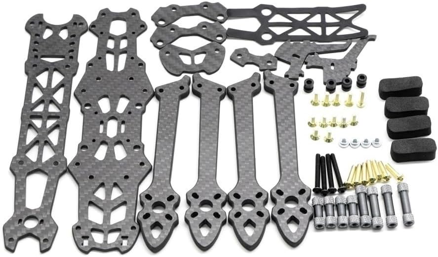 Mark4 Mark 4 5inch 225mm/ 6inch 260mm/7inch 295mm/8inch 375mm/10inch 473mm 5mm Arm FPV Racing Drone Quadcopter Freestyle Frame(Mark4 8inch 375mm)