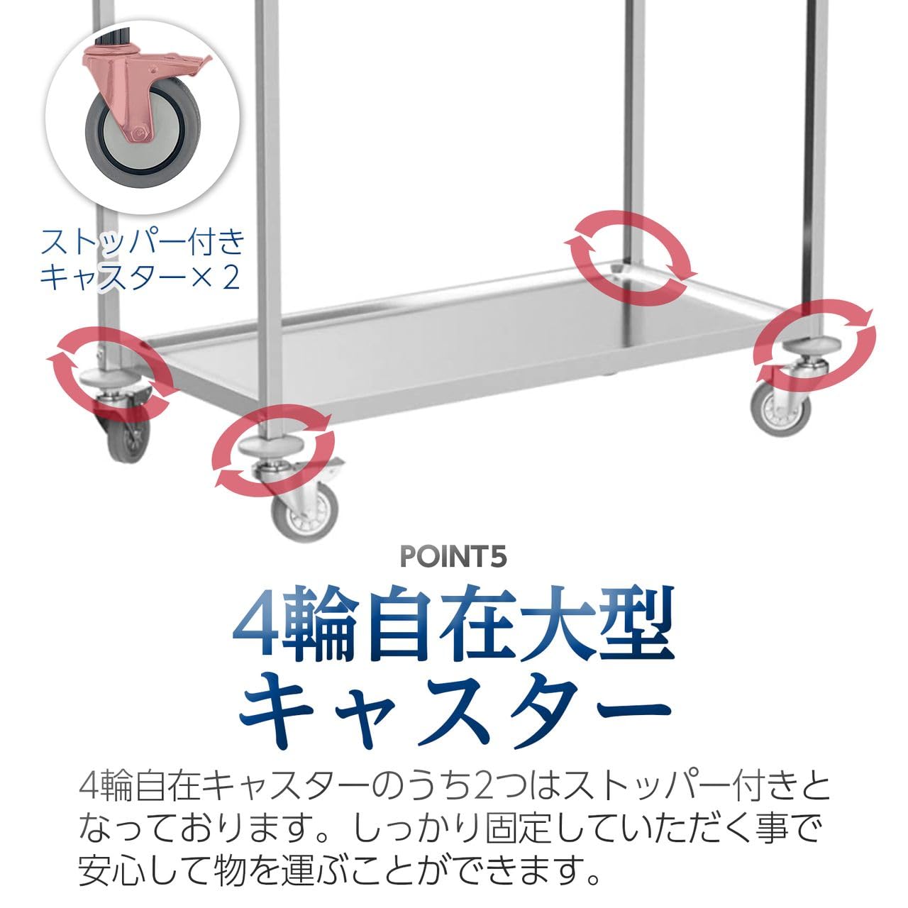 Amazon.co.jp: 【累計販売台数10000台突破！】 キッチンワゴン 配膳 
