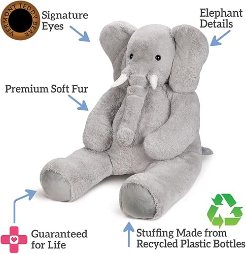 Miniatura 48 de Vermont Teddy Bear Big Teddy Bear - Oso de peluche enorme, 4 pies, 48 pulgadas, 4 pies