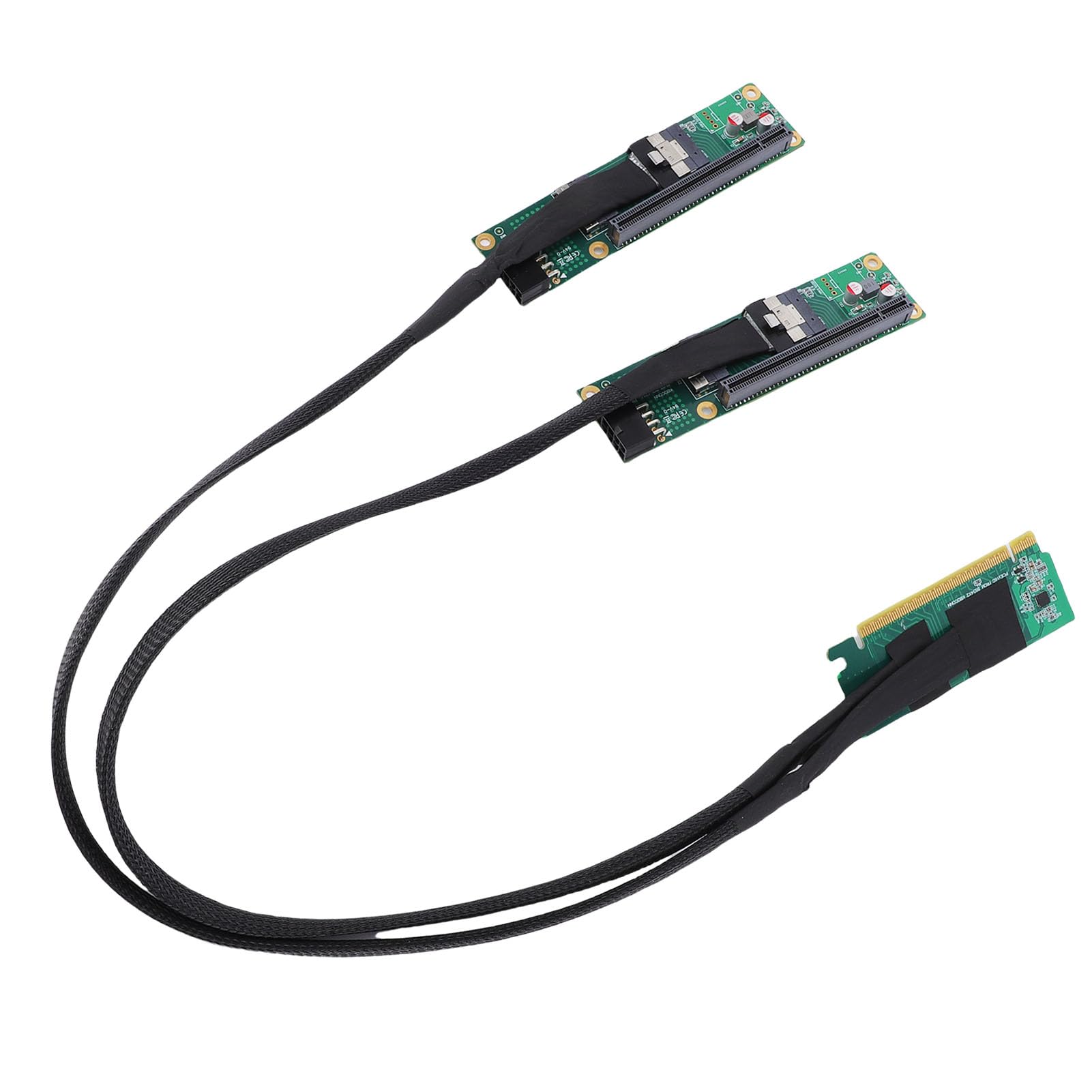 Szeroka kompatybilność Dzielony Przedłużacz PCIe 4.0 X16 do SFF-8654 Zapewniający Większe Możliwości Rozbudowy Płyty Głównej Komputera 1 Jednostka