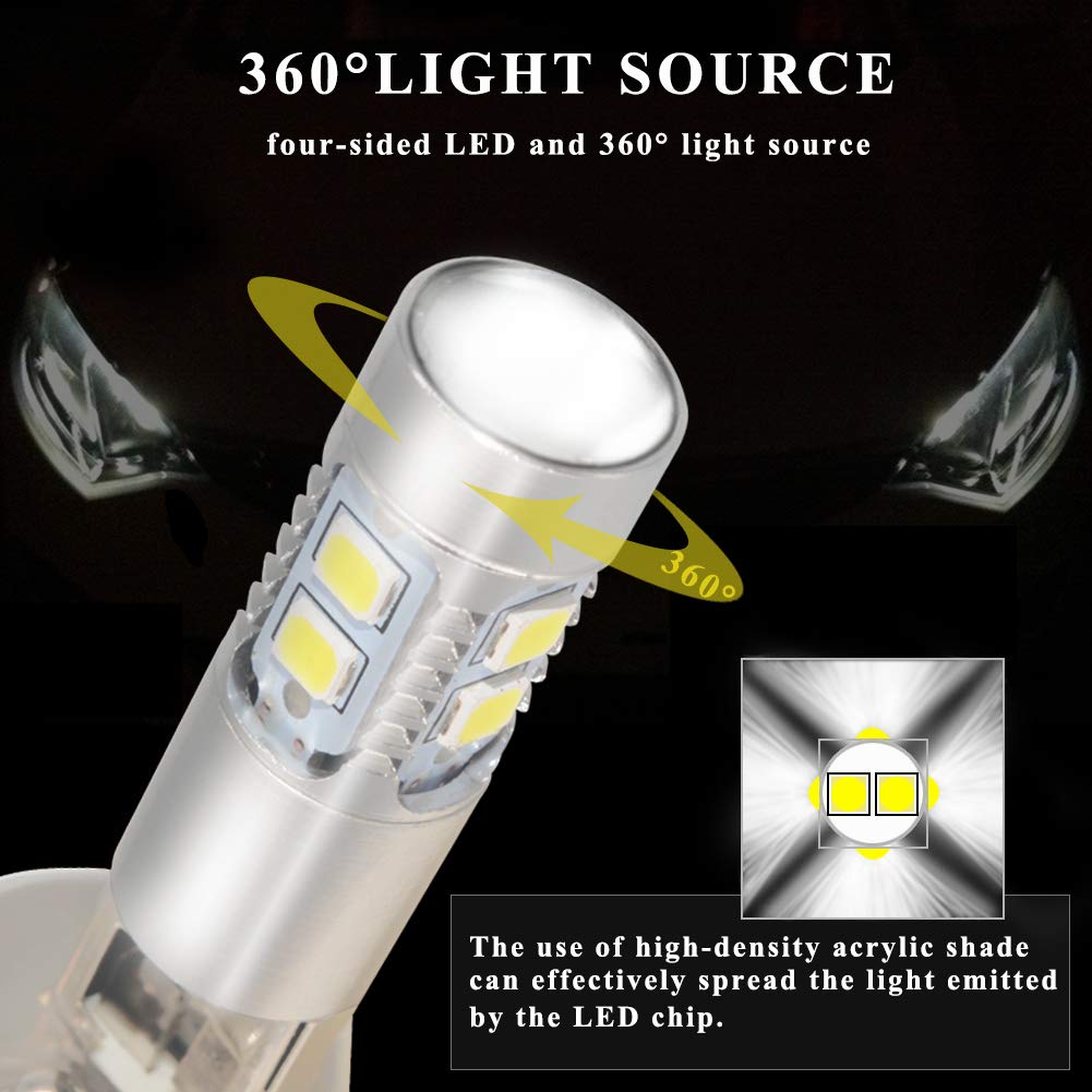 IP68 30W 6,3 pouces 9D Ofoad Projecteur à LED, 12V 24 Volt ATV UTV auto des fe