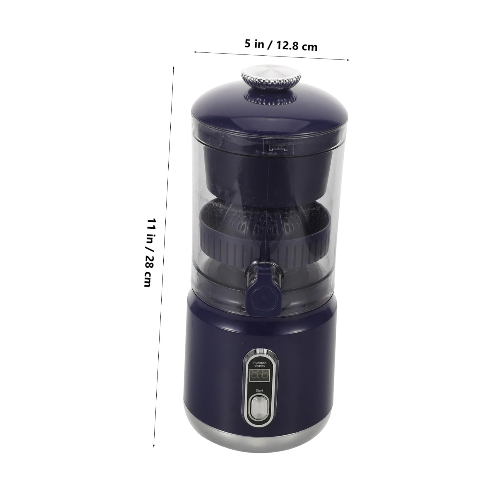 Zerodeko Exprimidor Portátil de Cítricos Exprimidor de Naranjas Eléctrico con Separador de Jugo Extractor de Jugo para Limón y Naranja para Viajes y Casa