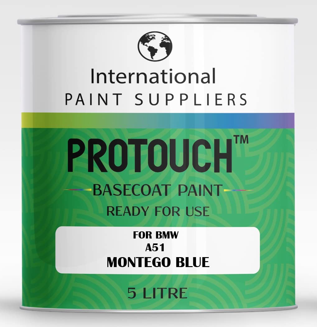 PROTOUCH Do BMW A51 MONTEGO niebieski Basececat RFU gotowy do użytku cienki lakier samochodowy 5 l puszka
